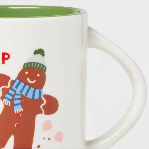 Gingerbread Cookie “Oh Snap” Stoneware Mug - Picture 2 of 4